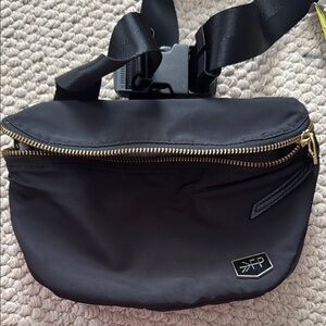 Freshly Picked Black Crossbody Bag with Adjustable Strap
